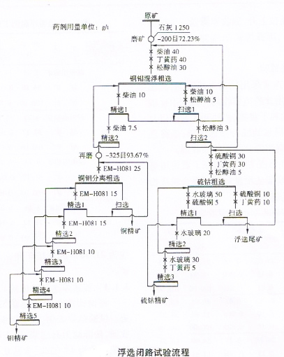 選礦設(shè)備專家分析浮選閉路試驗(yàn)流程